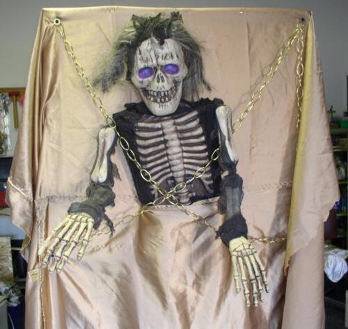 24-This is the shaking skeleton on a bed for the 2007 haunt.